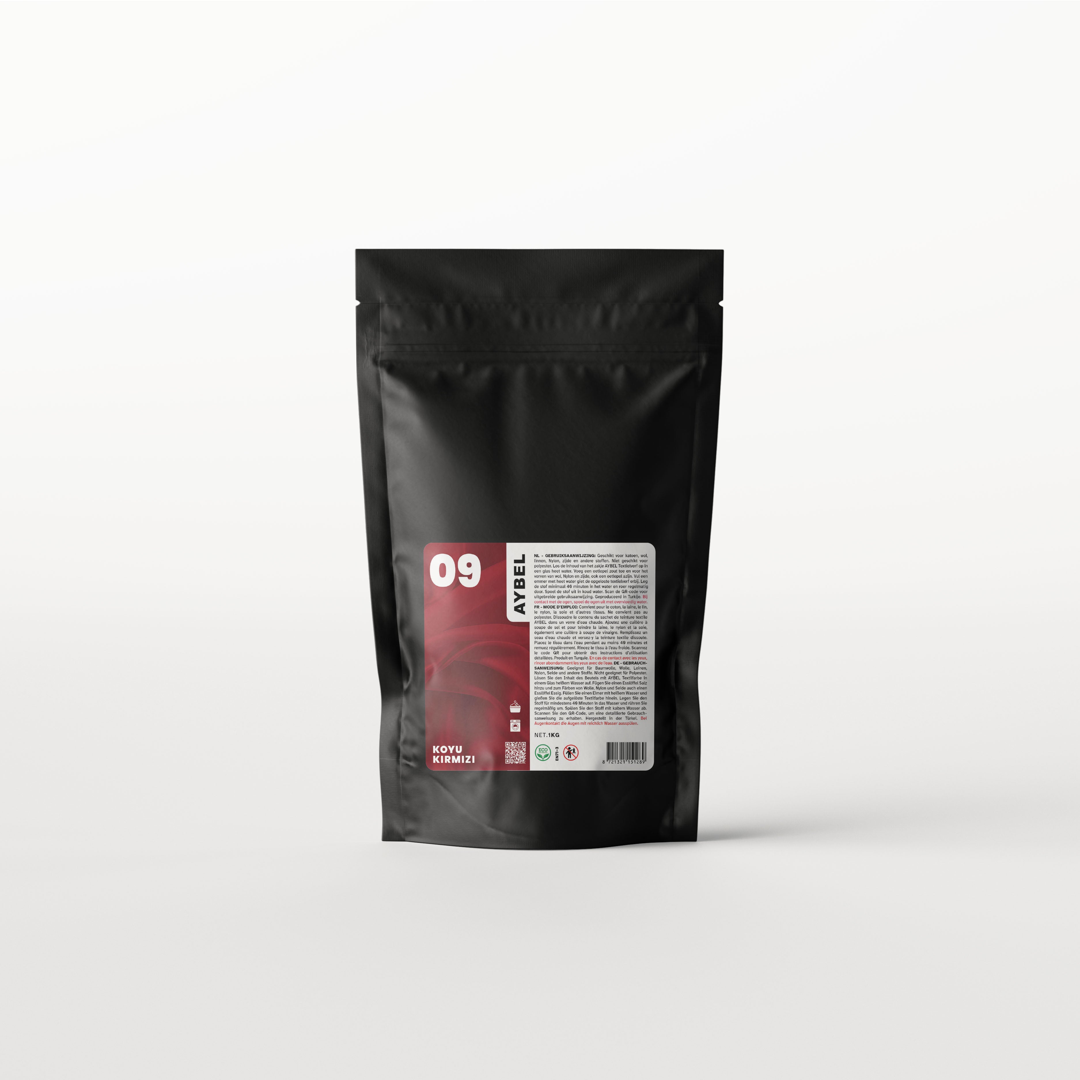 Tintura per tessuti Rosso Scuro