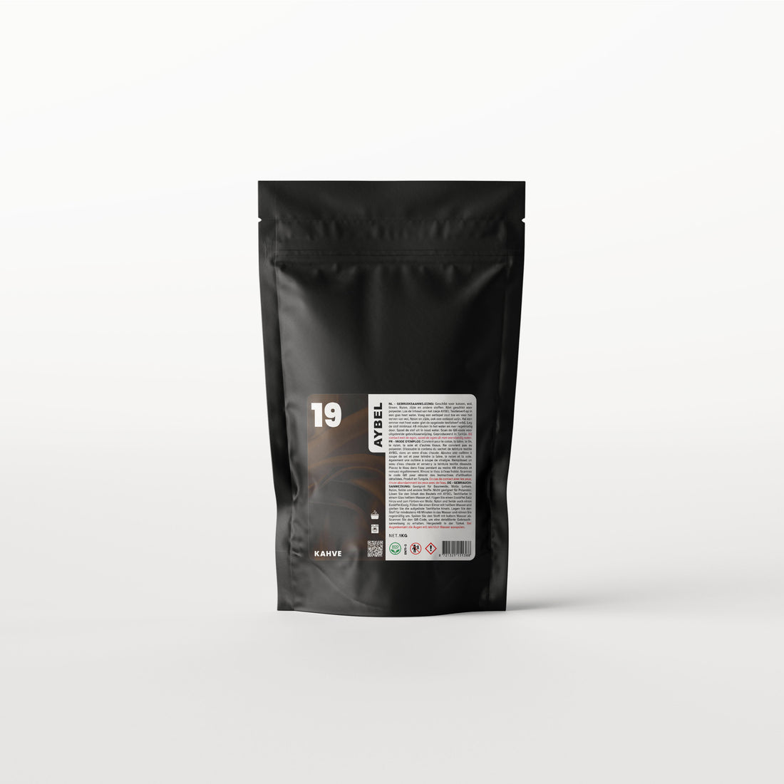 Tekstilfarve Kastanjebrun