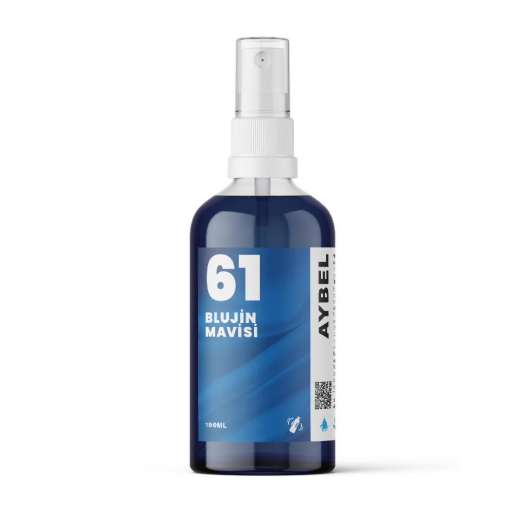 Granatowy spray do barwienia tkanin